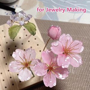 Lot de 100 <span class=keywords><strong>fleurs</strong></span> comestibles séchées et pressées naturelles pour décoration de gâteau, mélange de roses Sakura, <span class=keywords><strong>fleurs</strong></span> de cerisier pour décoration de cupcakes - Product Image 2