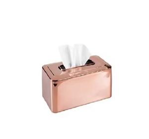 Servilleta de alambre de latón de alta calidad y soporte de caja de pañuelos característica colgante para Hotel/restaurante/oficina/coche precio bajo - Product Image 3