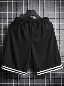 Pantalones cortos finos con estampado personalizado para hombre, pantalones cortos de moda urbana para hombre de 5 pulgadas con bolsillos con cordón, pantalones cortos informales para hombre al por mayor - Product Image 4