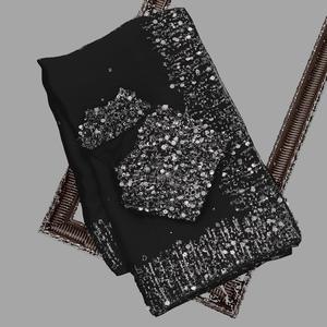 ÚLTIMA SECUENCIA DE DISEÑADOR DE TELA SAREE PARA MUJER - Product Image 1