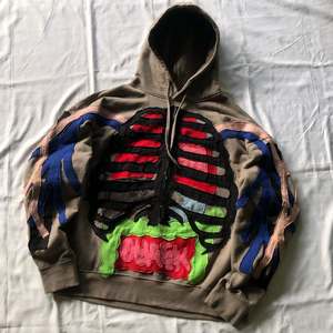 Sudaderas con capucha bordadas con parche de lavado ácido desgastado jersey de gran tamaño Treey francés de algodón pesado de alta calidad con logotipo personalizado OEM - Product Image 5