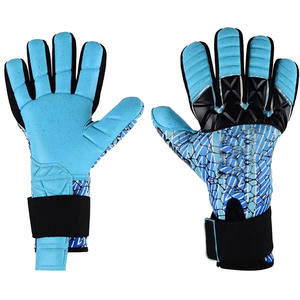 Gants de gardien de but de football pour jeunes, tendance 2024, en cuir respirant, antidérapants, évacuant l'humidité, protection - Product Image 4