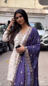 Ropa de mujer paquistaní India más vendida, ropa de fiesta de boda de satén puro, pantalón Kurtis, corte impreso Digital, trabajo Dupatta - Product Image 2