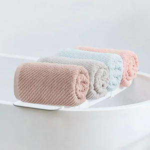 Serviette de visage en coton de qualité supérieure, douce, confortable, légère, très absorbante, durable, tissu à séchage rapide pour un usage quotidien - Product Image 3