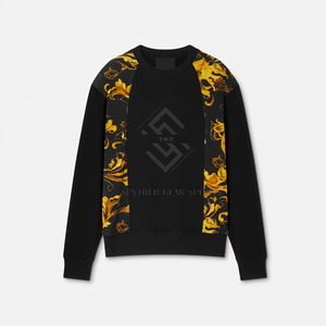 Sweat-shirt en molleton imprimé à col rond pour homme, grande taille, écologique, personnalisé, de haute qualité, idéal pour l'hiver – Vente chaude - Product Image 1