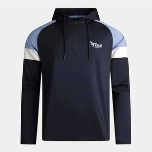 Quarter Zip Hoodie Casual Wear Pullover Comfortable Material with Clean Design Quarter Zip Hoodies - Product Image 1