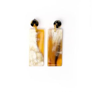 Pendientes de cuerno de búfalo antiguos, pendientes de cuerno de búfalo de alto pulido hechos a mano, tamaño personalizado a bajo precio y al mejor precio por HF CRAFTS - Product Image 4