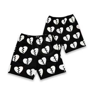 Shorts de sport en maille de coton polyester écologique été 2025, design imprimé par sublimation personnalisé, usage décontracté - Product Image 5