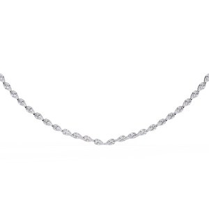 สร้อยคอทองคำ 18K ประดับเพชรเลี้ยงในห้องปฏิบัติการ เครื่องประดับสุดหรูสำหรับสุภาพสตรี - Product Image 2