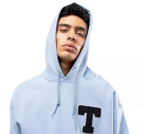 Sweat à capuche d'hiver en molleton bouclette 100 % coton 340g pour homme, coupe classique, uni, personnalisable, livraison rapide - Product Image 4