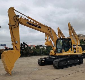 Excavadora Komatsu PC240 de 24 toneladas, excavadora de segunda mano usada en buenas condiciones, potente con motor central y componentes de rodamiento - Product Image 1
