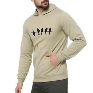 Venta al por mayor Proveedor Hombres Color personalizado Streetwear Pullover Sudaderas con capucha de alta calidad Fabricación Transpirable Hombres Sudaderas con capucha de gran tamaño - Product Image 3