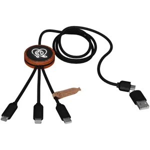 5 in 1 C37 Promotional USB <b>Charging</b> <b>Cable</b> Sustainable RPET Gadgets - Product Image 3