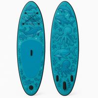 Planche à pagaie gonflable en PVC Hisea pour le paddle surf SUP, vente en gros avec accessoires de réparation inclus