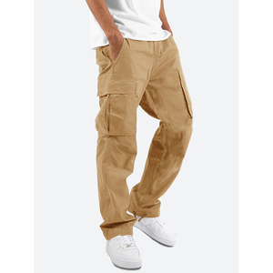 Pantalones Deportivos Casuales de Lona Transpirable para Hombre, Diseño Personalizado, Corte Regular, Estilo Flare, para Invierno - Product Image 4