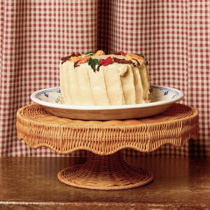 Soporte de pastelería de ratán ecológico para decoración de fiesta de boda soportes de postre de mesa hechos a mano - Product Image 6