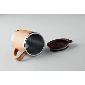 Tasses isothermes personnalisées MOKKA en acier inoxydable à double paroi pour merchandising - Product Image 5