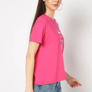 Camiseta Ligera de Verano para Mujer, Talla Grande, 2026, Cuello Redondo, Corte Holgado, para Todas las Temporadas - Product Image 2