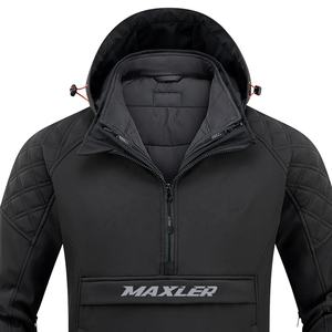 Chaqueta de Motociclismo SAPRO con Protección de Nivel 1 CE, Impermeable, Cortavientos, Talla Grande, para Hombre, Uso en Exteriores, Baja Visibilidad - Product Image 5