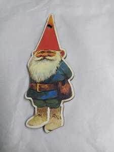 Décoration en carton de père noël vintage Décor suspendu Ornements en porcelaine en forme d'étoile de noël Artisanat - Product Image 3