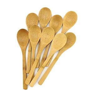 Minicuchara de madera ecológica, cuchara de cena de madera, tamaño Mini, se acepta té y café - Product Image 2