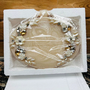 Bolso de mano de resina hecho a mano con diseño elegante para fiesta de noche y boda, bolso de mano de resina de lujo con bolso de noche para mujer - Product Image 2