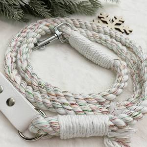 Correa para Perro Hecha a Mano con Cuerda de Algodón - Product Image 3