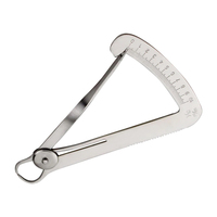 Lwanson meilleure qualité couronne orthodontique métal acier 0-10mm manomètre ressort cire étrier pour usage dentaire