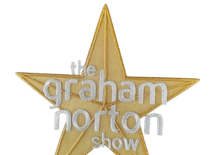 Insignias bordadas hechas a mano de Graham Norton Show de alta calidad, gran oferta, decoraciones cosidas con cuentas, Material de tela - Product Image 3