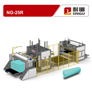Hiệu quả cao tự động điện bọt khối CuộN máy đóng gói Điều kiện Mới Hệ thống nén màng nhựa niêm phong - Product Image 4