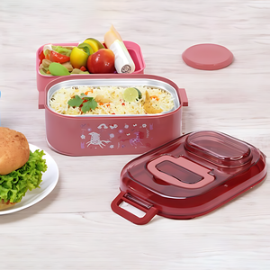 Lonchera de Acero Inoxidable con Diseño de Unicornio, Libre de BPA, Termo de Plástico con Estampado, Mantiene la Comida Caliente - ¡Regalo Incluido! - Product Image 2