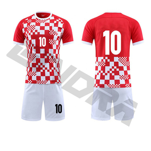 Nouveau maillot de football Portugal maillot de football Portugal vêtements de sport en polyester à séchage rapide hommes ensemble de vêtements de football uniforme - Product Image 4