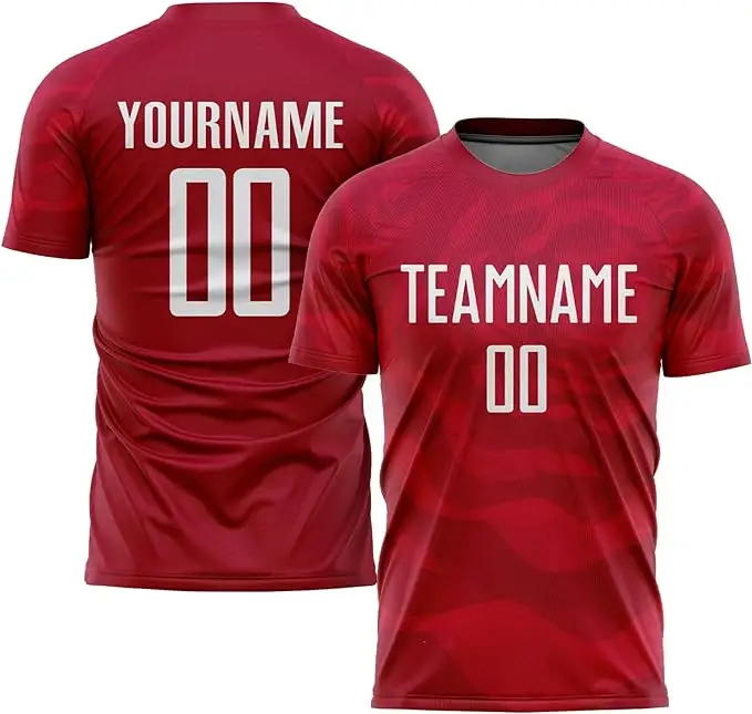 Tasso popolare personalizzato uomini donne giovani maglia calcio personalizzato ragazzi magliette da calcio e pantaloncini con nome della squadra numero Logo
