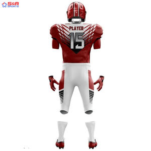 Vente en gros de maillots et de pantalons de football américain personnalisés uniformes de football américain personnalisés grande taille - Product Image 4