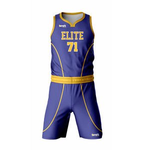 Au meilleur prix Design unique personnalisé vêtements pour hommes ensemble d'uniforme de basket-ball respirant ensembles de vêtements de basket-ball pour adultes - Product Image 2