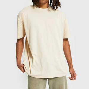 Camiseta de Algodón Estampada Personalizada para Hombre, Moda Urbana, Proveedor OEM, Camiseta de Algodón para Hombre, Manga Corta, Ropa Casual al por Mayor - Product Image 1