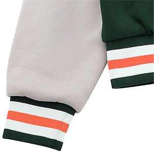 เสื้อแจ็กเก็ตบอมเบอร์สำหรับผู้ชายเสื้อบาสเก็ตบอลทีมกีฬามหาวิทยาลัย - Product Image 5