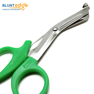 Top quality Universal Bandage Scissor <b>Plastic</b> Handle Utility Scissors 5.5" general instrument - Product Image 4