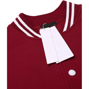 แจ็คเก็ตเบสบอล,ทำจากขนสัตว์สำหรับผู้ชายโรงเรียนแจ็คเก็ตเบสบอลทีมมหาวิทยาลัย - Product Image 4