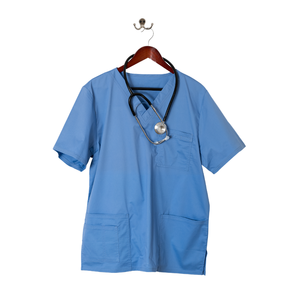 เสื้อผ้าพยาบาลโรงพยาบาลขัดทันสมัยและทันสมัยผ้ากันฝุ่นทนทานสำหรับผู้ชายและผู้หญิงเครื่องแบบใหม่ - Product Image 1