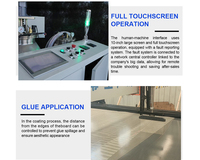 Machine de perçage pour panneaux sandwich en mousse d'aluminium FIPG (Joint Formé sur Site) MGO, vitesse 12 m/min, machine à colle polyuréthane