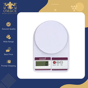 เครื่องชั่งอาหารดิจิตอลแบบพกพาดีไซน์สี่เหลี่ยมผืนผ้าสำหรับวัดน้ำหนักสำหรับการติดตามอาหารผลิตในอินเดีย - Product Image 4