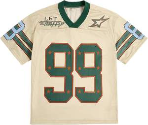 Y2K hommes Baggy Jersey Style surdimensionné graphique t-shirt personnalisé DTF impression respirant haut Streetwear à manches courtes - Product Image 1