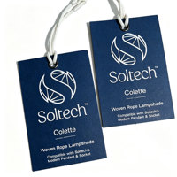 Logo gravé personnalisé papier étiquette volante ensemble 600gsm étiquettes imprimées pour vêtements vêtements vêtements
