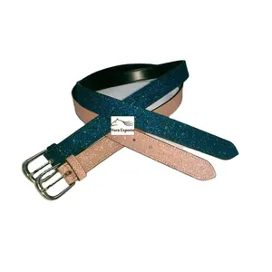 MEN"S APPAREL GLITTER LEATHER BELT MANY COLORS AND ALL SIZES AVAILABLE ALL OEM ACCEPTED