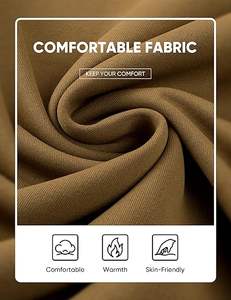 Ensemble de survêtement décontracté pour homme, 100% coton, 2 pièces, polo à fermeture éclair quart et pantalon de jogging - Product Image 6