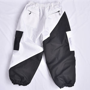 Nouveau à la mode hommes Baggy Ski neige pantalon imperméable respirant hiver Snowboard Ski pantalon poches zippées décontracté neige unisexe pantalon - Product Image 2