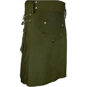 Kilt Escocés Moderno para Hombre, Hecho de Tela Vaquera de Algodón, Ofrece Funcionalidad, Estilo y Durabilidad en un Solo Diseño - Product Image 6