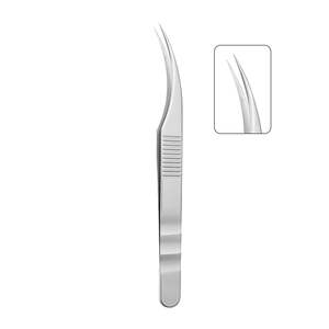 Extension supérieure de pince à épiler professionnelle en acier inoxydable de haute qualité avec outil de beauté à pointe pointue durable - Product Image 4