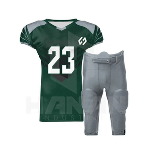 Nuevos uniformes deportivos de fútbol americano: de jóvenes a adultos con opciones personalizadas completas, duraderos y elegantes para equipos y clubes - Product Image 1